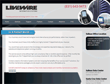 Tablet Screenshot of livewireis.com